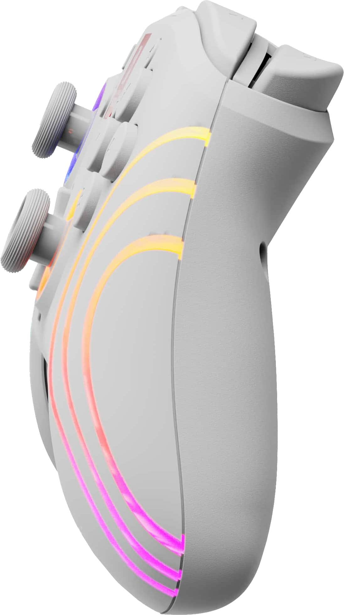 PDP Afterglow Wave Wireless Controller: White For Nintendo Switch, Nintendo  Switch OLED Model White 500-238-WH - Best Buy