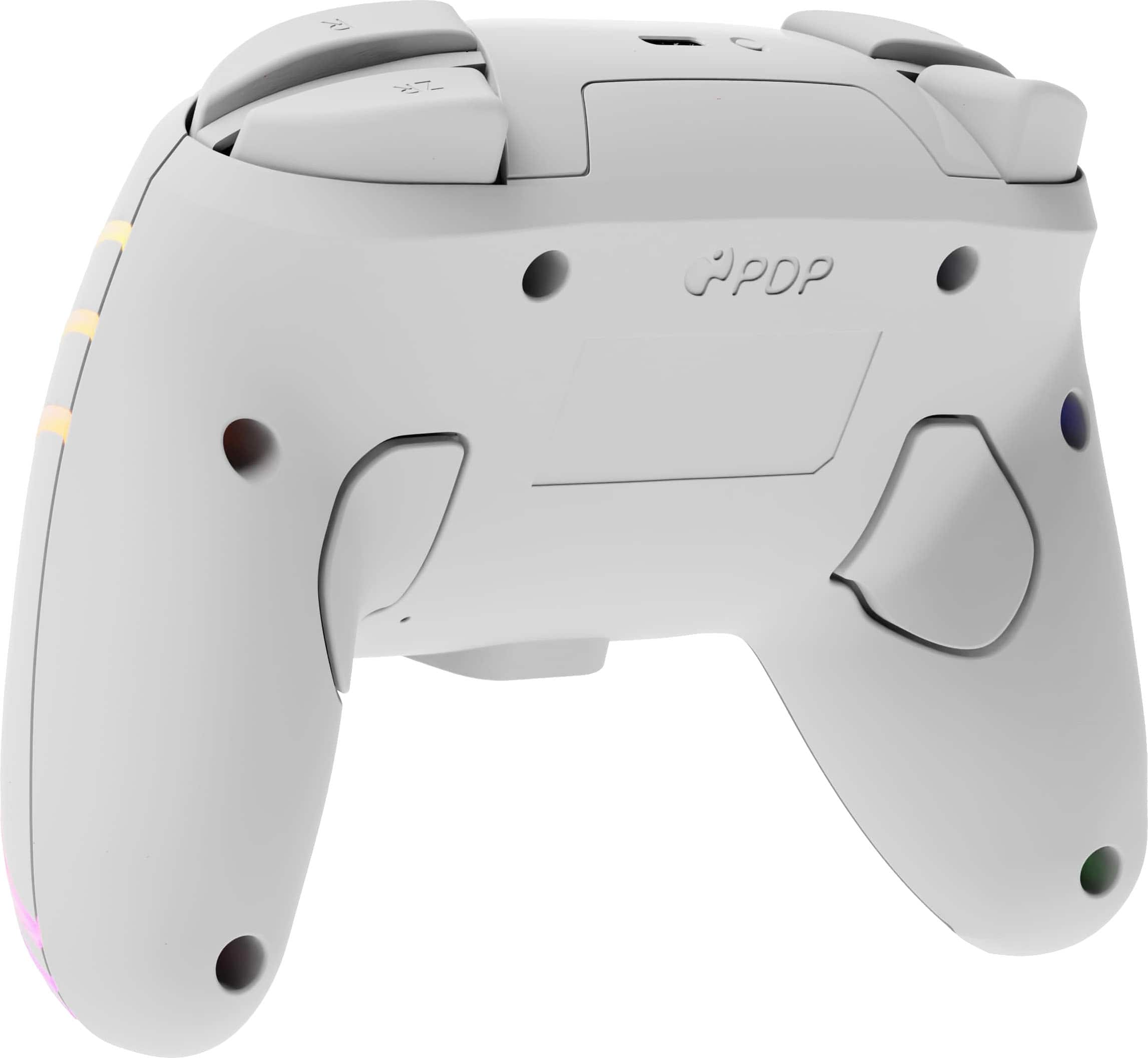 PDP Afterglow Wave Wireless Controller: White For Nintendo Switch, Nintendo  Switch OLED Model White 500-238-WH - Best Buy