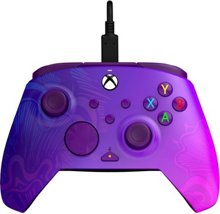 PDP - REMATCH Advanced Wired Controller For Xbox Series X|S, Xbox One, & Windows 10/11 PC - Purple Fade
