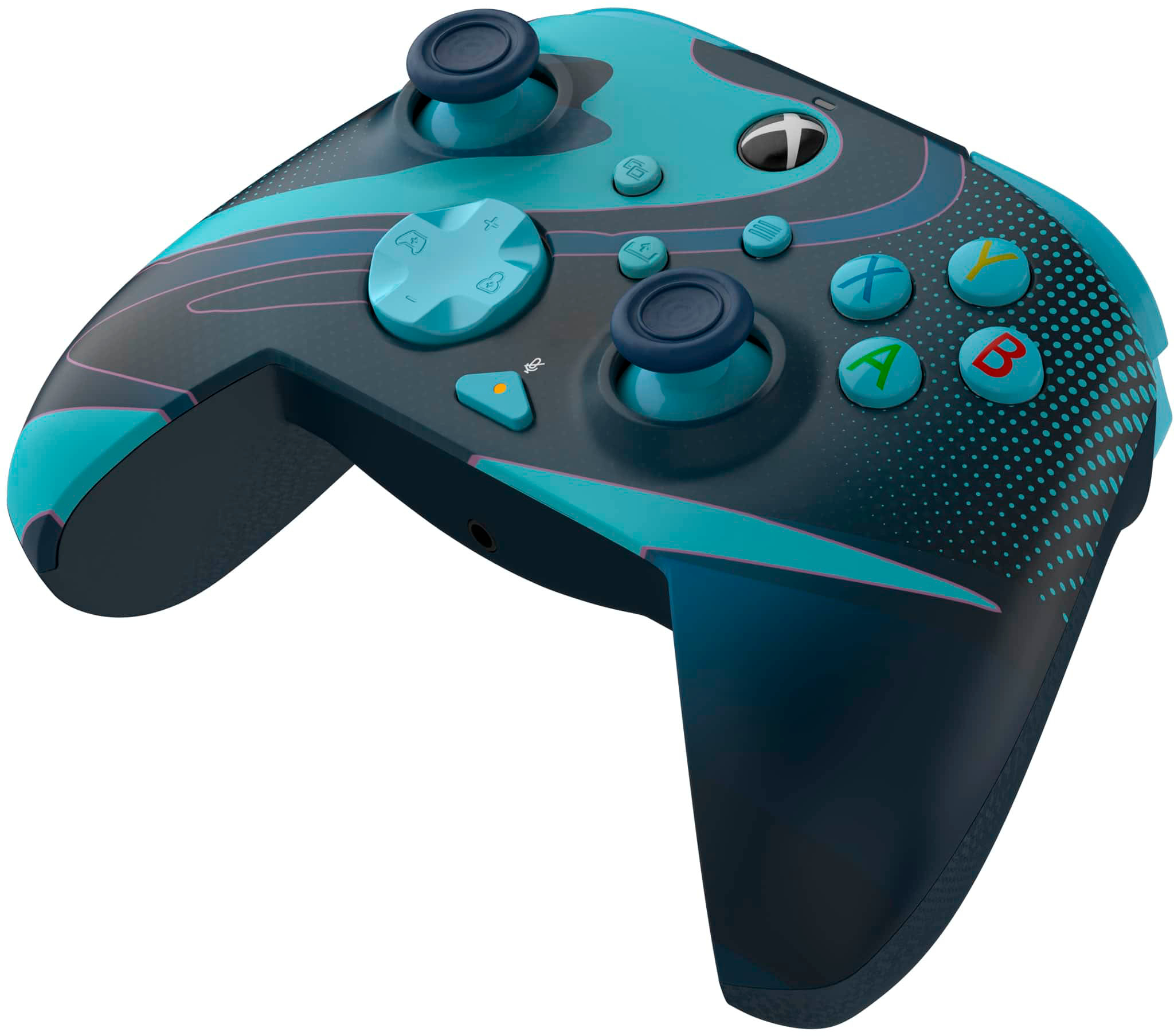 PDP Manette Gaming filaire - Camo Blue - pour Xbox Series X, S, Xbox One et  PC - Playstation VR2