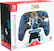 The Legend of Zelda: Glow in the Dark Wireless Controller for the Nintendo Switch. This controller comes with a Glow in the Dark design and is compatible with the Nintendo Switch. It features a 9-foot wireless range and includes a wrist strap for added safety. The controller is designed to be used with the Nintendo Switch and is compatible with the system's motion controls. The controller is also equipped with a built-in speaker and rumble feature for an immersive gaming experience. The packaging for the controller is designed to showcase the Glow in the Dark feature, making it stand out on store shelves.
