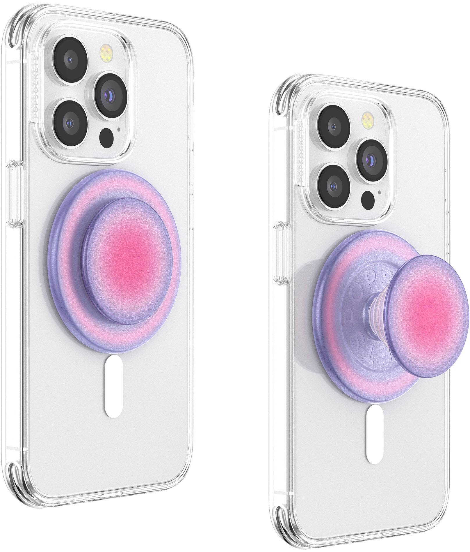 PopSockets are a popular accessory for smartphones, providing a fun and functional way to add grip and style to your device. They come in various designs, colors, and patterns, allowing users to express their personality and make their phone stand out. PopSockets can be easily attached to the back of a phone using a strong adhesive, and they can be easily removed and repositioned as desired. They are available in both standard and slim sizes, making them suitable for a wide range of phone models and cases.
