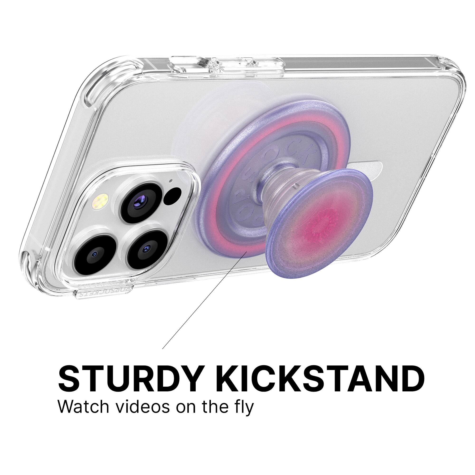 STURDY KICKSTAND Watch videos on the fly