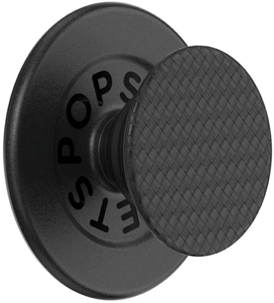 The image features a phone case with a swappable top. The top is designed to be used with a push/twist/turn mechanism, allowing for easy and convenient use. The case is made of clear plastic, showcasing the phone and the swappable top. The image also includes a close-up view of the swappable top, highlighting its functionality and design.