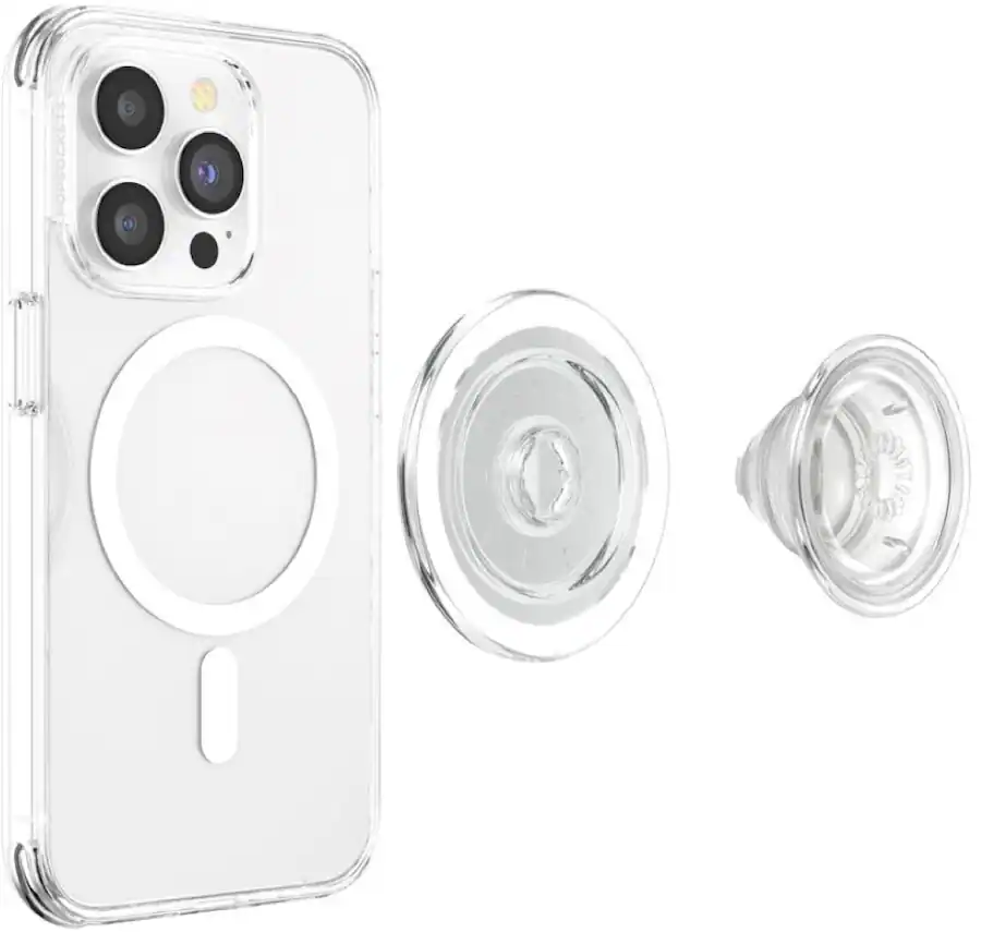 PopGrip Round Per MagSafe PopSockets - Impugnatura E Supporto Per IPhone, Con Anello Adattatore, Fresh Pine - Foto 1