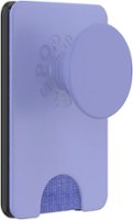PopSockets - MagSafe PopWallet+ Cell Phone Wallet & Grip, with Adapter Ring - Deep Periwinkle - Angle_Zoom