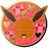 Front. PopSockets - PopGrip Cell Phone Grip & Stand - Licensed - Pokemon Enamel Eevee XOXO.
