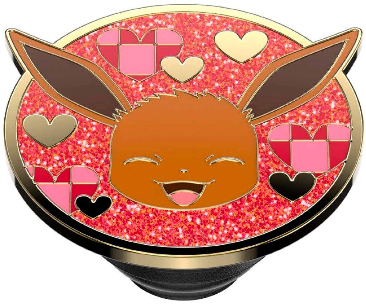 Alt View 13. PopSockets - PopGrip Cell Phone Grip & Stand - Licensed - Pokemon Enamel Eevee XOXO.