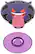 Alt View 14. PopSockets - PopGrip Cell Phone Grip & Stand - Licensed - Glow in the Dark Enamel Gengar Night Shade Pokemon.