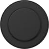 Front. PopSockets - PopSockets - MagSafe Round PopGrip Cell Phone Grip & Stand, with Adapter Ring - Black.