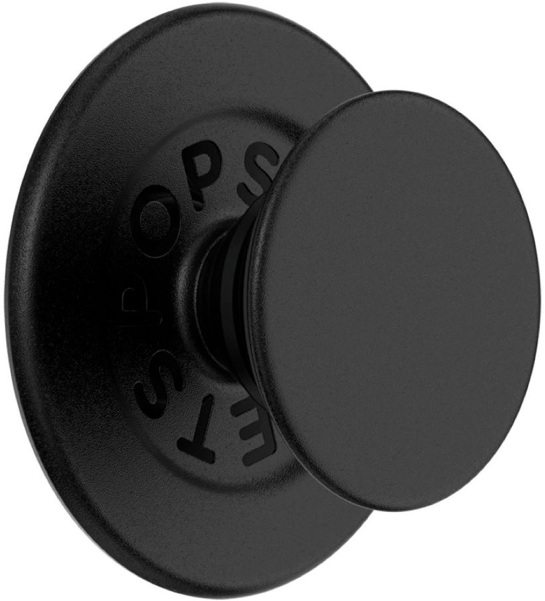 PopSockets Magnetic Phone Wallet with Grip and MagSafe, Magnetic Adapter  Ring Included - Black