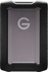 SanDisk Professional - G-DRIVE ArmorATD 4TB External USB-C Portable Hard Drive - Space Gray - Front_Zoom