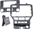 Front. Maestro - Dash Kit And T-Harness Solution For 2015+ Ford Mustang - Black.