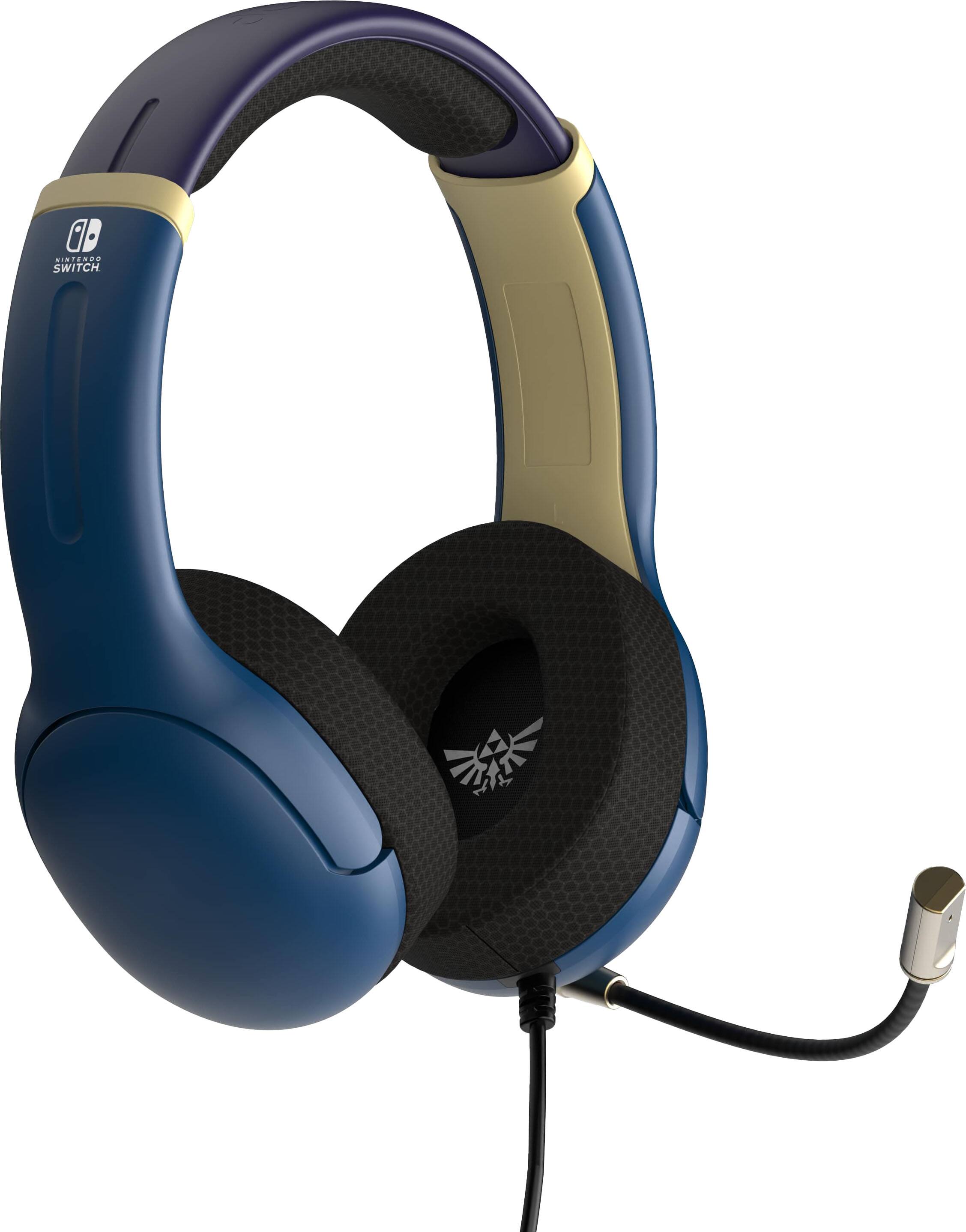 PDP AIRLITE Wired Headset Brave Blue For Nintendo Switch