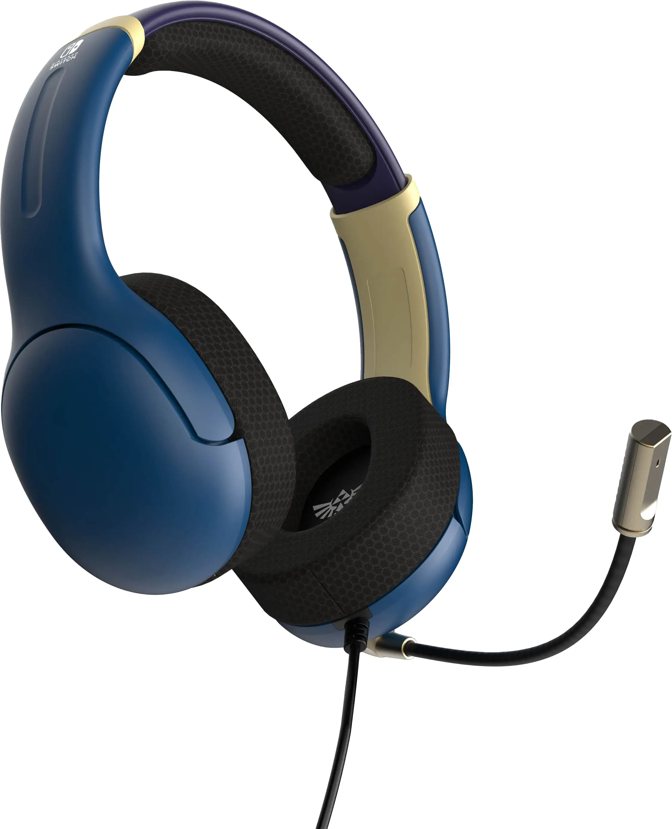 Alt View 19. PDP - AIRLITE Wired Gaming Headset For Nintendo Switch, Nintendo Switch - OLED Model, & Nintendo Switch Lite - Brave Blue.
