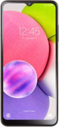 Total by Verizon - Samsung Galaxy A03s S135DL 32GB Prepaid [Locked to Total by Verizon] - Black - Front_Zoom