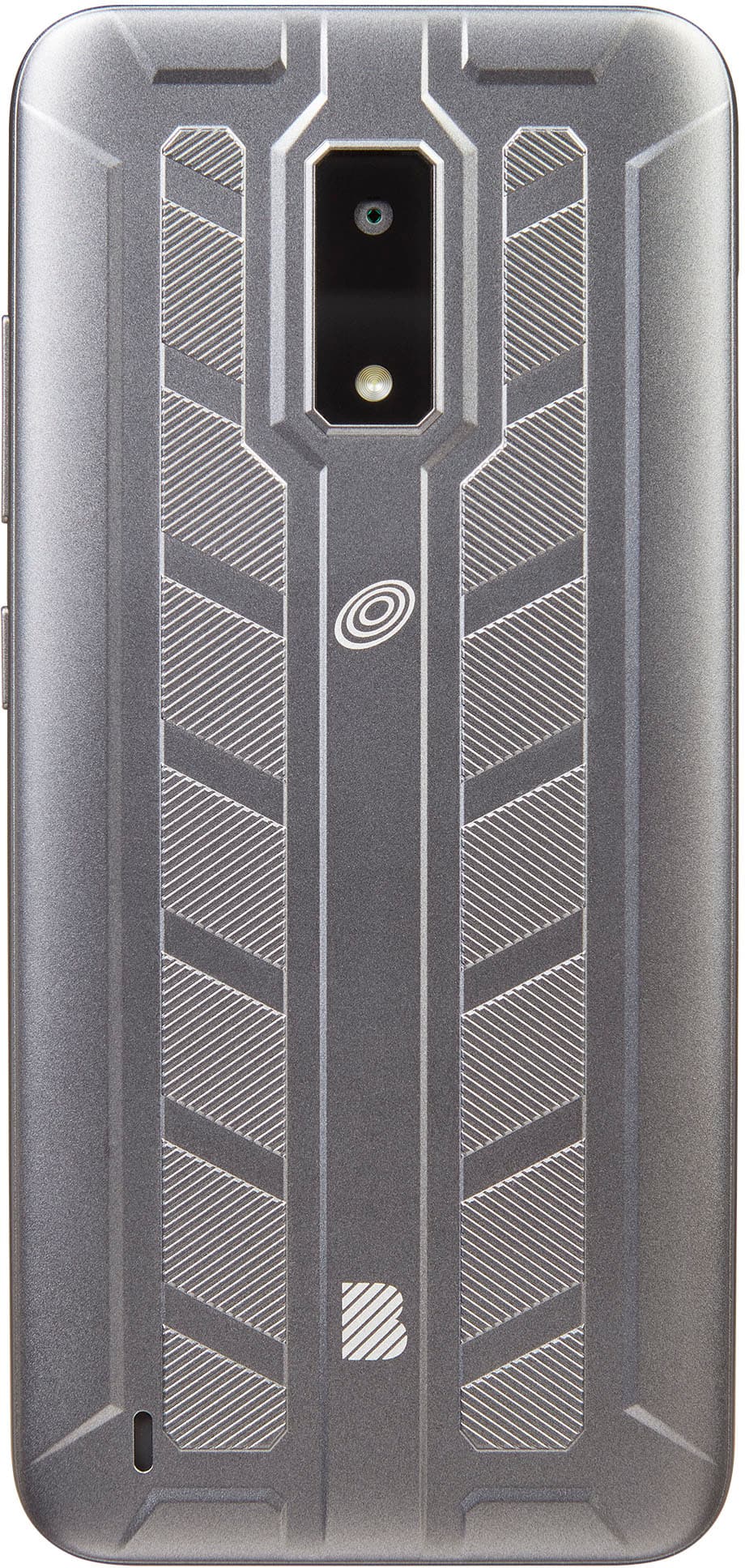 Back. Tracfone - BLU View 4 B135DL 32GB Prepaid - Black.