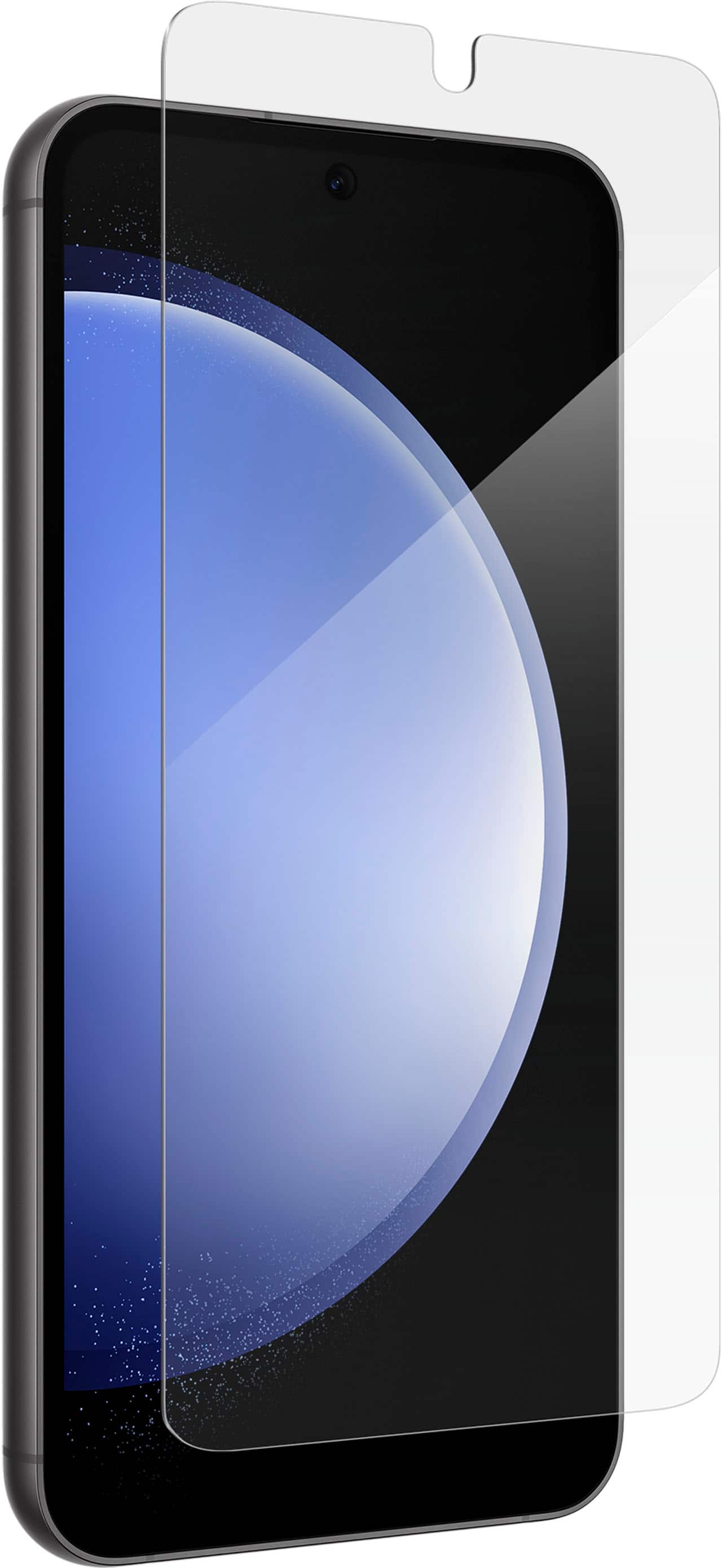 ZAGG - InvisibleShield Glass Elite Ultra-Strong Tempered Glass Screen Protector for Samsung Galaxy S23 FE - Clear - Angle_Zoom