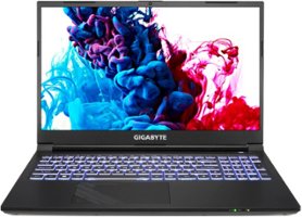 GIGABYTE - 15.6" 144Hz Gaming Laptop FHD - Intel i7-12650H with 16GB RAM - NVIDIA GeForce RTX 4060 - 512GB SSD - Black - Front_Zoom