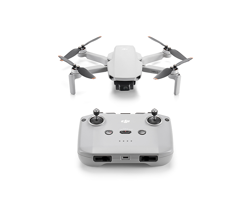 DJI - Geek Squad Certified Refurbished Mini 2 SE Drone with Remote Control - Gray