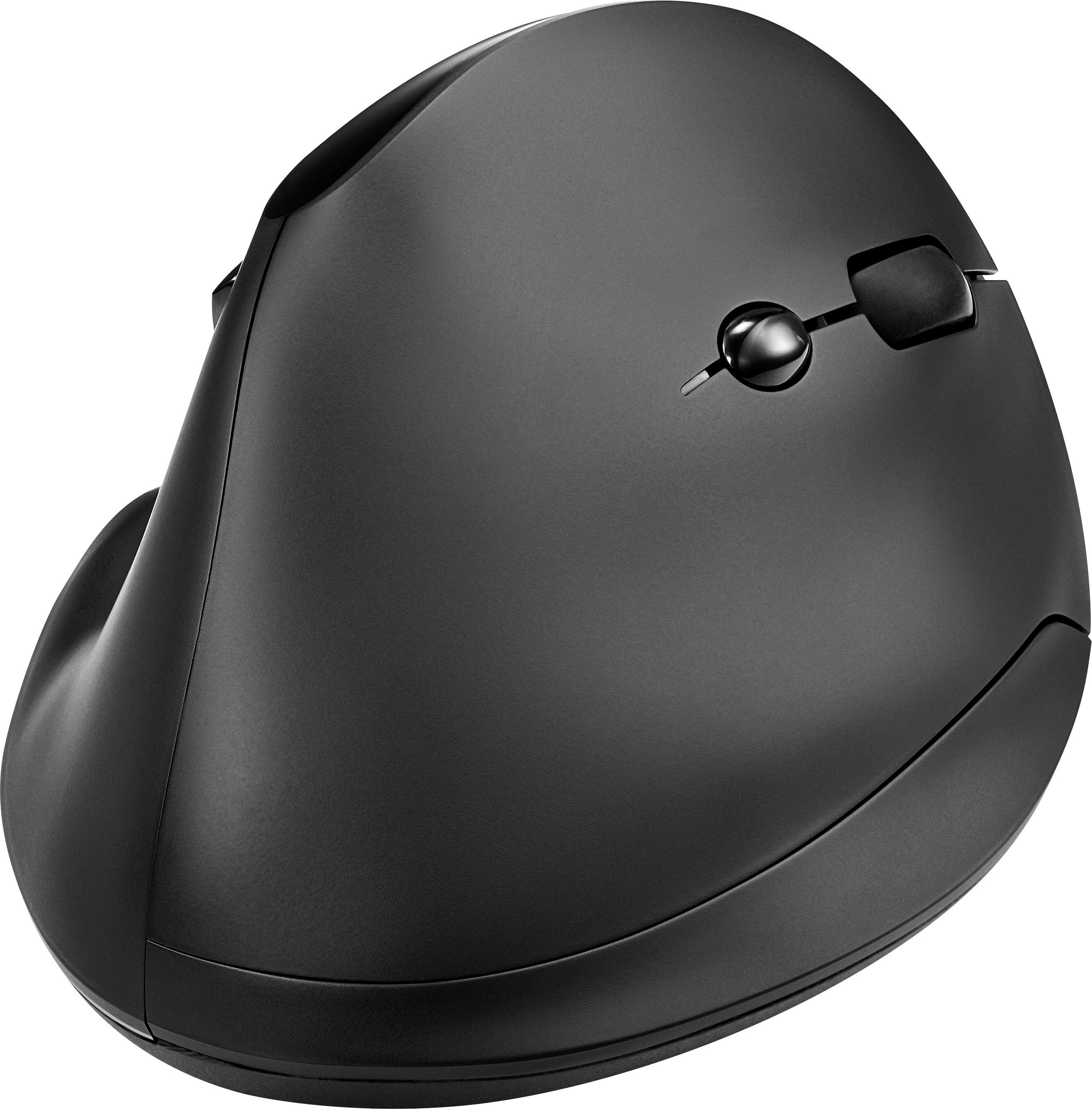Angle. Insignia™ - Bluetooth 6-Button Ergonomic Mouse - Black.