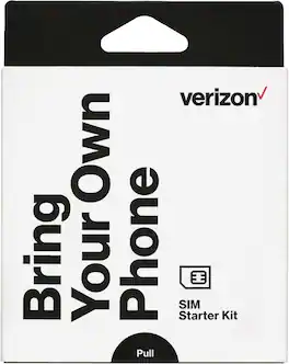 Verizon - Prepaid Bring Your Own Device SIM Card Kit - Multi
