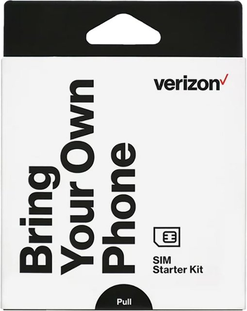 Front. Verizon - Prepaid Bring Your Own Device SIM Card Kit - Multi.