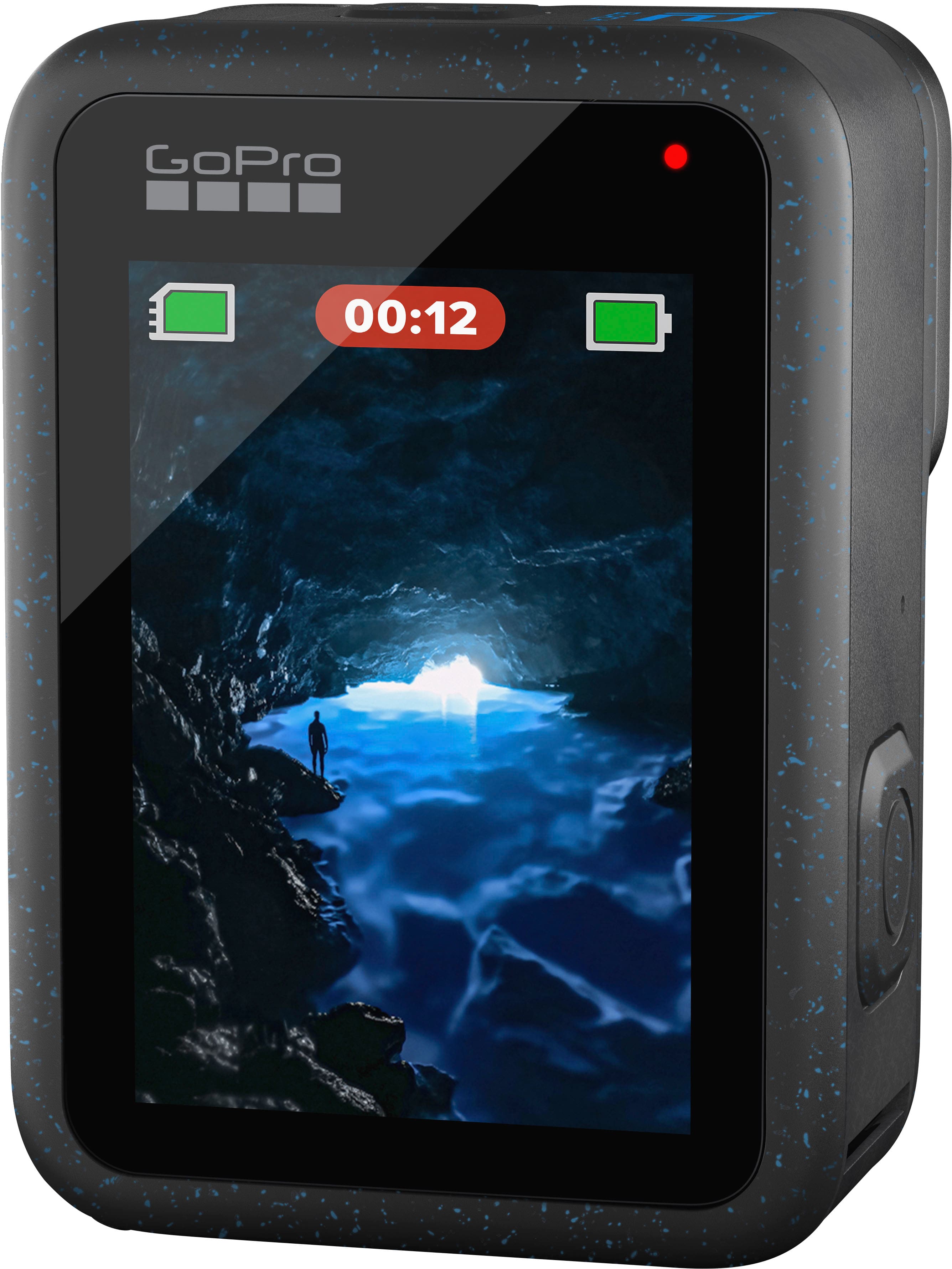 Alt View 1. GoPro - HERO12 Black Action Camera - Black.