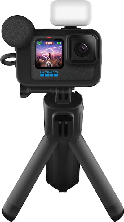 GoPro HERO12 Black Creator Edition Action Camera Black CHDFB-121 GoPro HERO12 Black Creator Edition Action Camera Black CHDFB-121