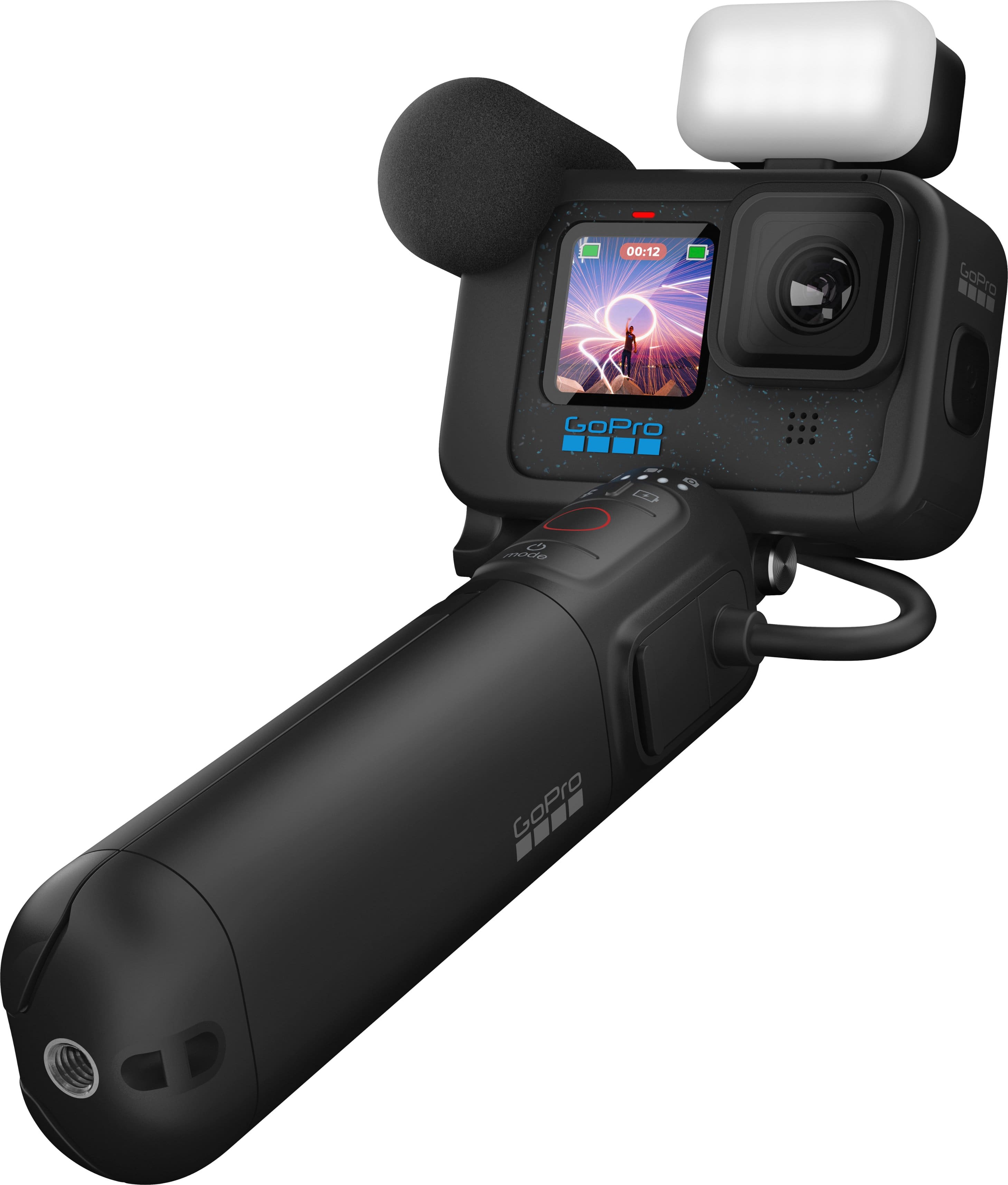 Alt View 1. GoPro - HERO12 Creator Edition Action Camera - Black.