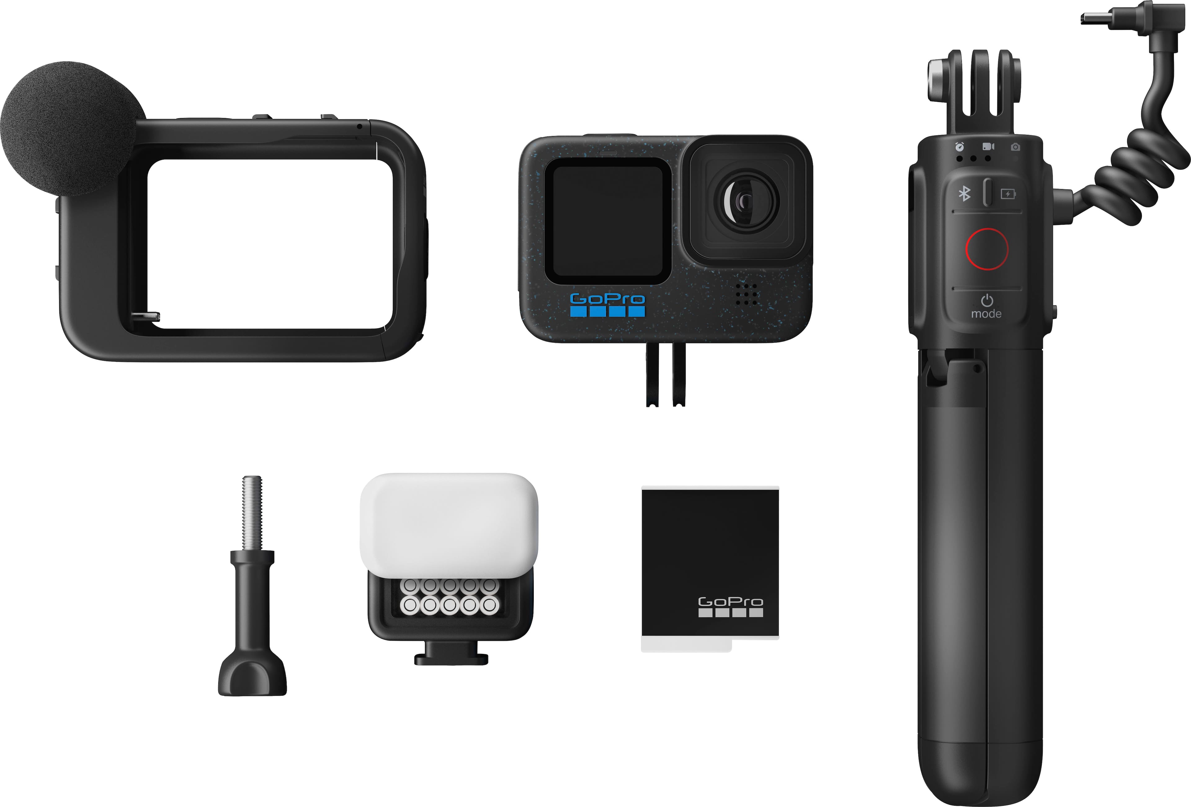 Left. GoPro - HERO12 Creator Edition Action Camera - Black.