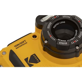 Kodak PIXPRO WPZ2 16.4 Megapixel Waterproof Compact Camera Yellow Kodak PIXPRO WPZ2 16.4 Megapixel Waterproof Compact Camera Yellow