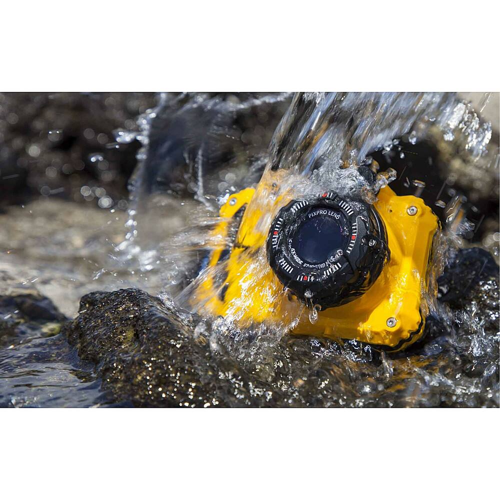 Alt View 40. Kodak - PIXPRO WPZ2 16.4 Megapixel Waterproof Compact Camera - Yellow.