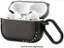 Alt View 11. CASETiFY - Ultra Impact AirPods Case for Apple AirPods Pro (2nd Generation) - Matte Charcoal.