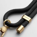 Alt View Zoom 13. CASETiFY - Rope Cross-body Phone Strap Compatible with Most Cell Phone Devices - Black/Gold.