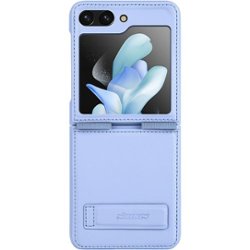 SaharaCase - Leather Kickstand Case for Samsung Galaxy Z Flip5 - Lavender - Front_Zoom