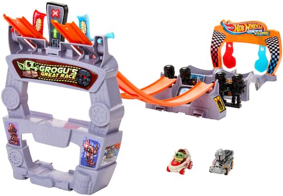 Hot Wheels RacerVerse Grogu s Great Race Track Set HPL32 Best Buy