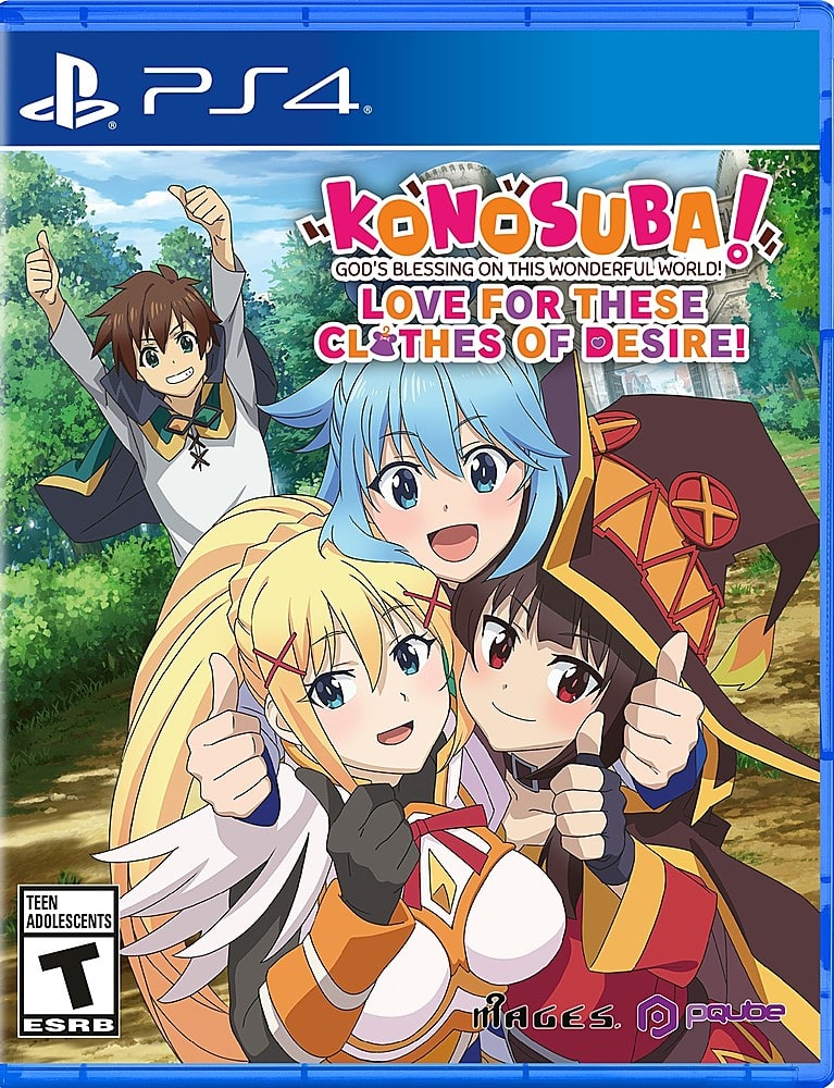 Front. PQube - KONOSUBA - God's Blessing on this Wonderful World!.