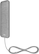 Angle. Mohu - Vibe Amplified Indoor HDTV Antenna 50-Mile Range - Gray Tweed.