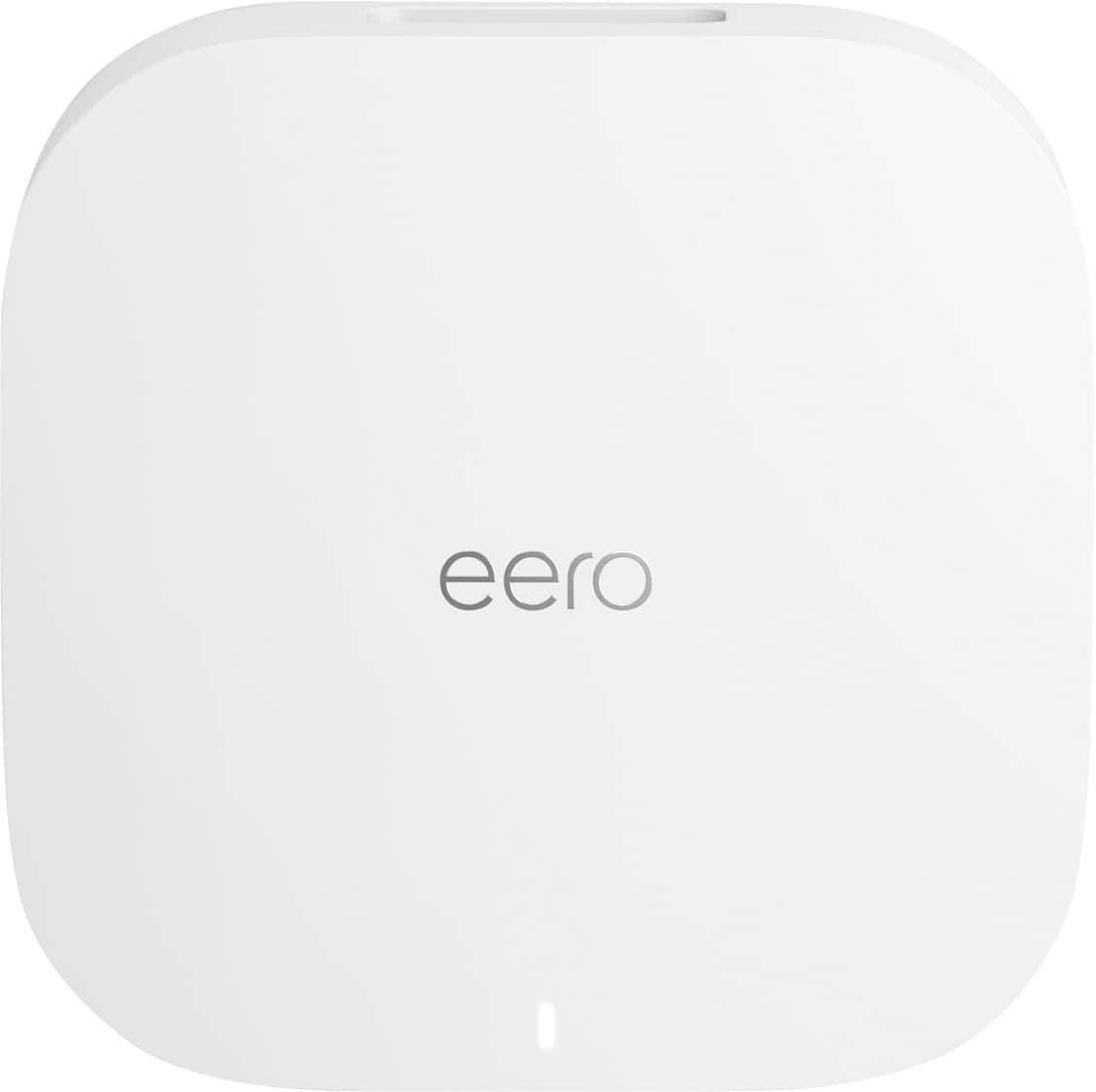 Front. eero - Certified Refurbished Amazon eero Pro 6 tri-band mesh Wi-Fi 6 router - White.
