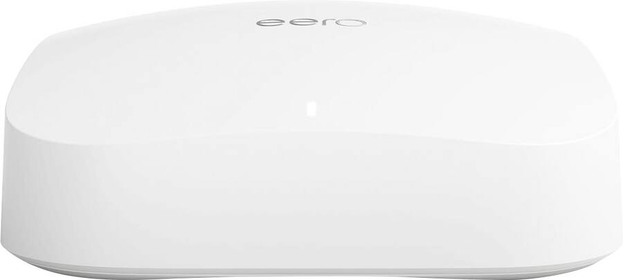 Open Box: Amazon eero Pro 6 Tri-Band Mesh Wi-Fi 6 Router with Built-in Open Box: Amazon eero Pro 6 Tri-Band Mesh Wi-Fi 6 Router with Built-in