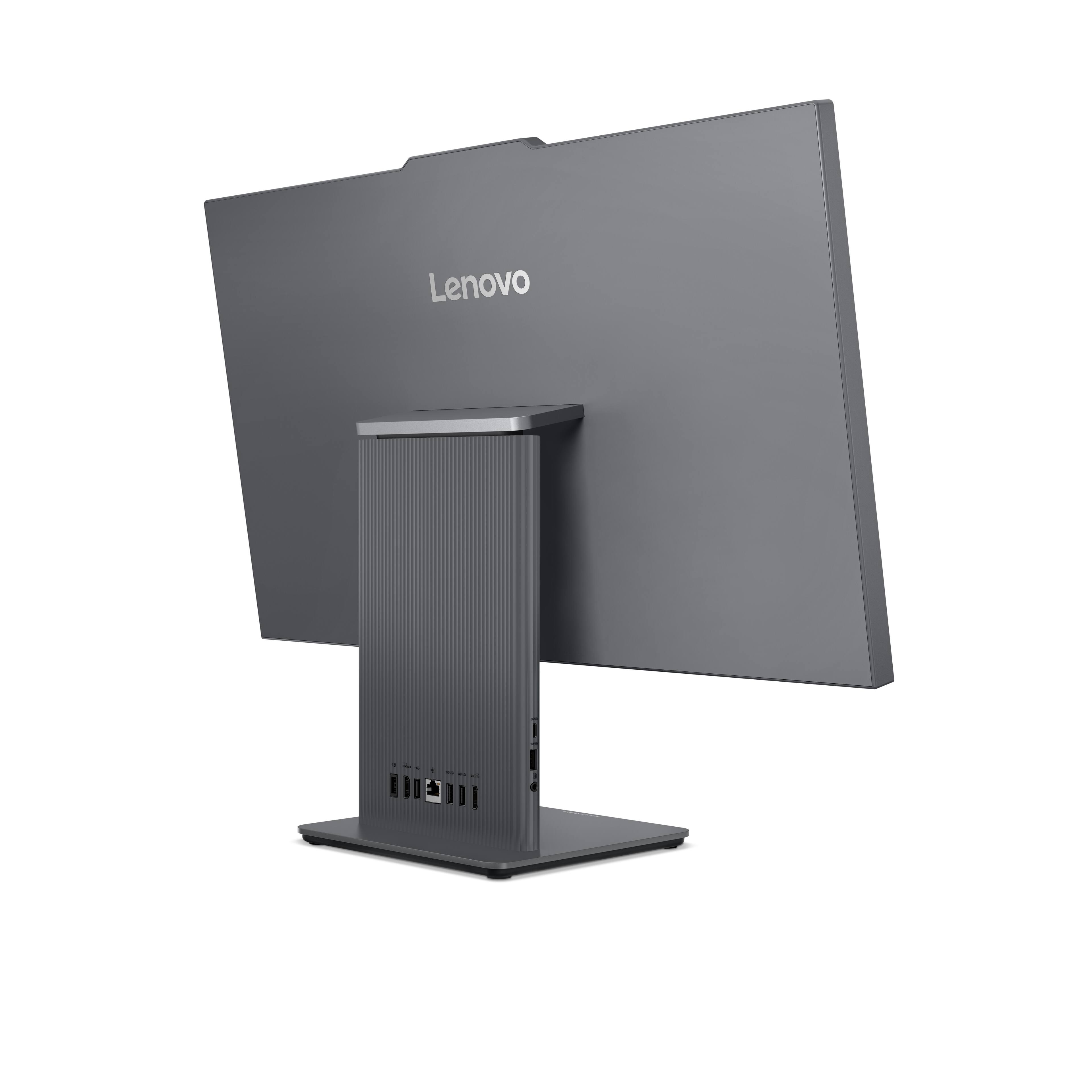 Alt View 13. Lenovo - IdeaCentre AIO 27" 2K IPS LCD Touch-Screen All-In-One - Core Ultra 7 Processor 355 2026 - 16GB Memory - 1TB Storage - Luna Grey.