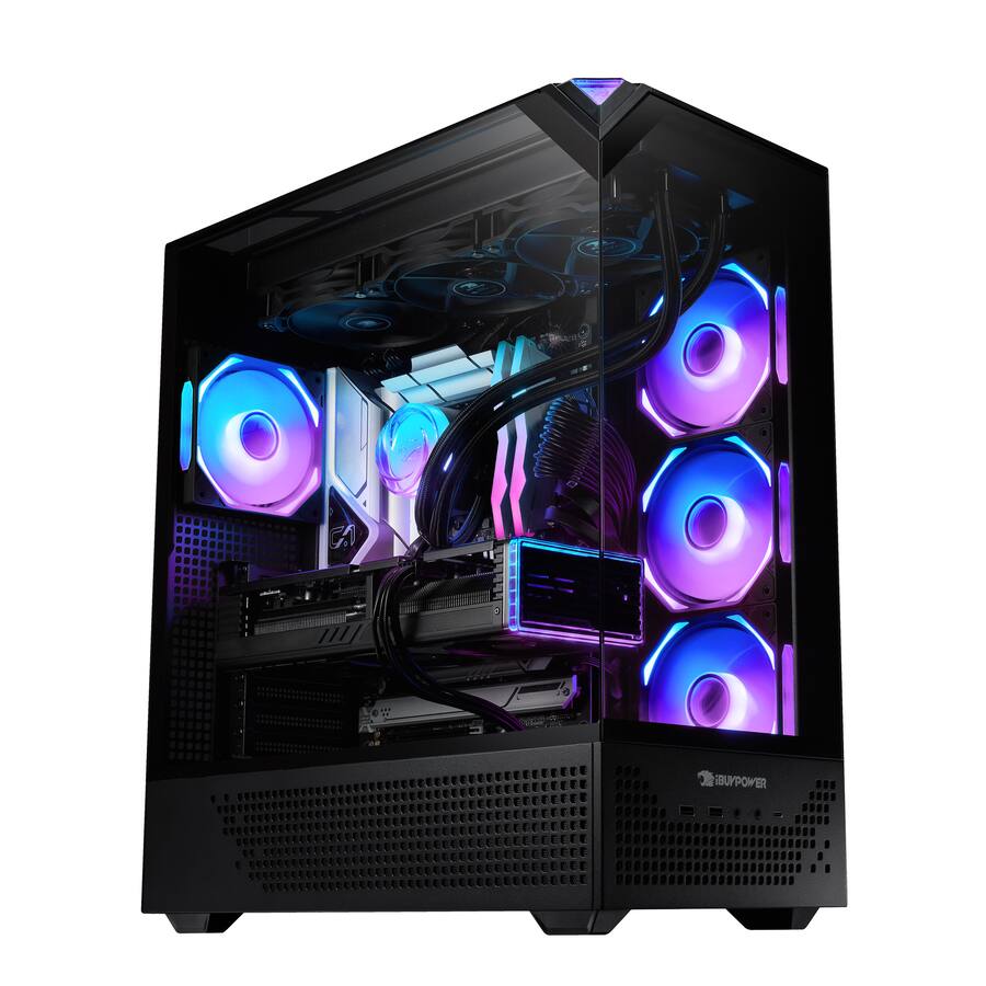 Raid Max Ibuypower Pc iBUYPOWER Element Pro Gaming Desktop PC AMD Ryzen 7 9800X3D,NVIDIA ...