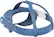Back. Meta - Quest 3 Facial Interface & Head Strap - Elemental Blue.