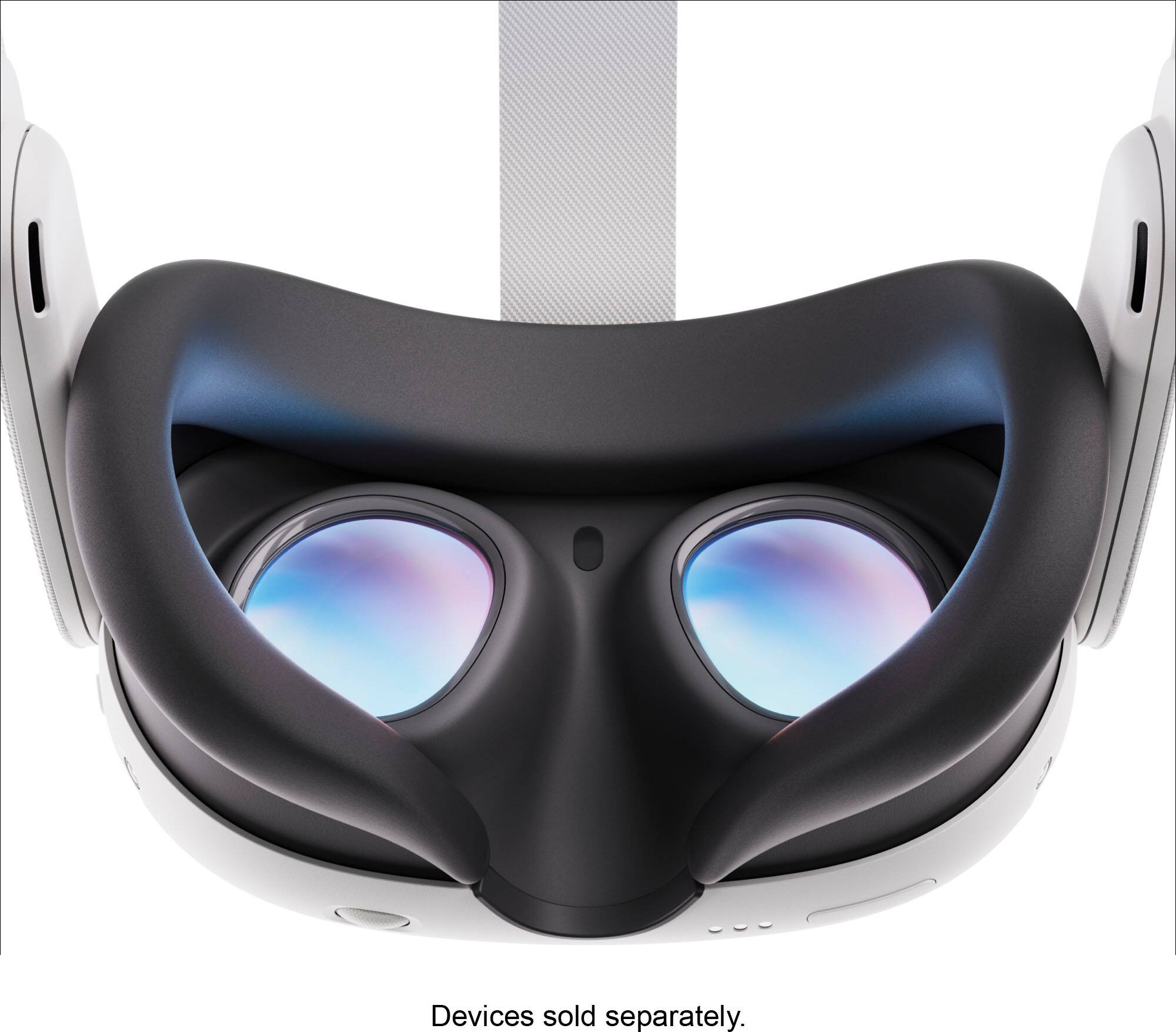 Back. Meta - Quest 3 Silicone Facial Interface - Black.