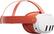 Angle. Meta - Quest 3 Facial Interface & Head Strap - Blood Orange.