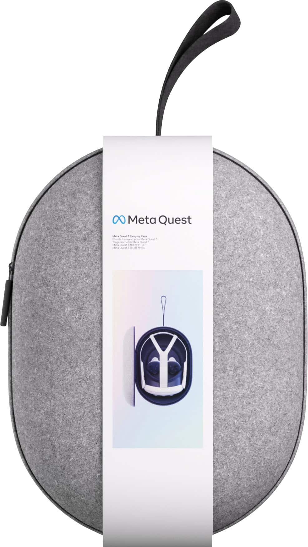 Alt View 11. Meta - Carrying Case for Quest 3 - Gray.