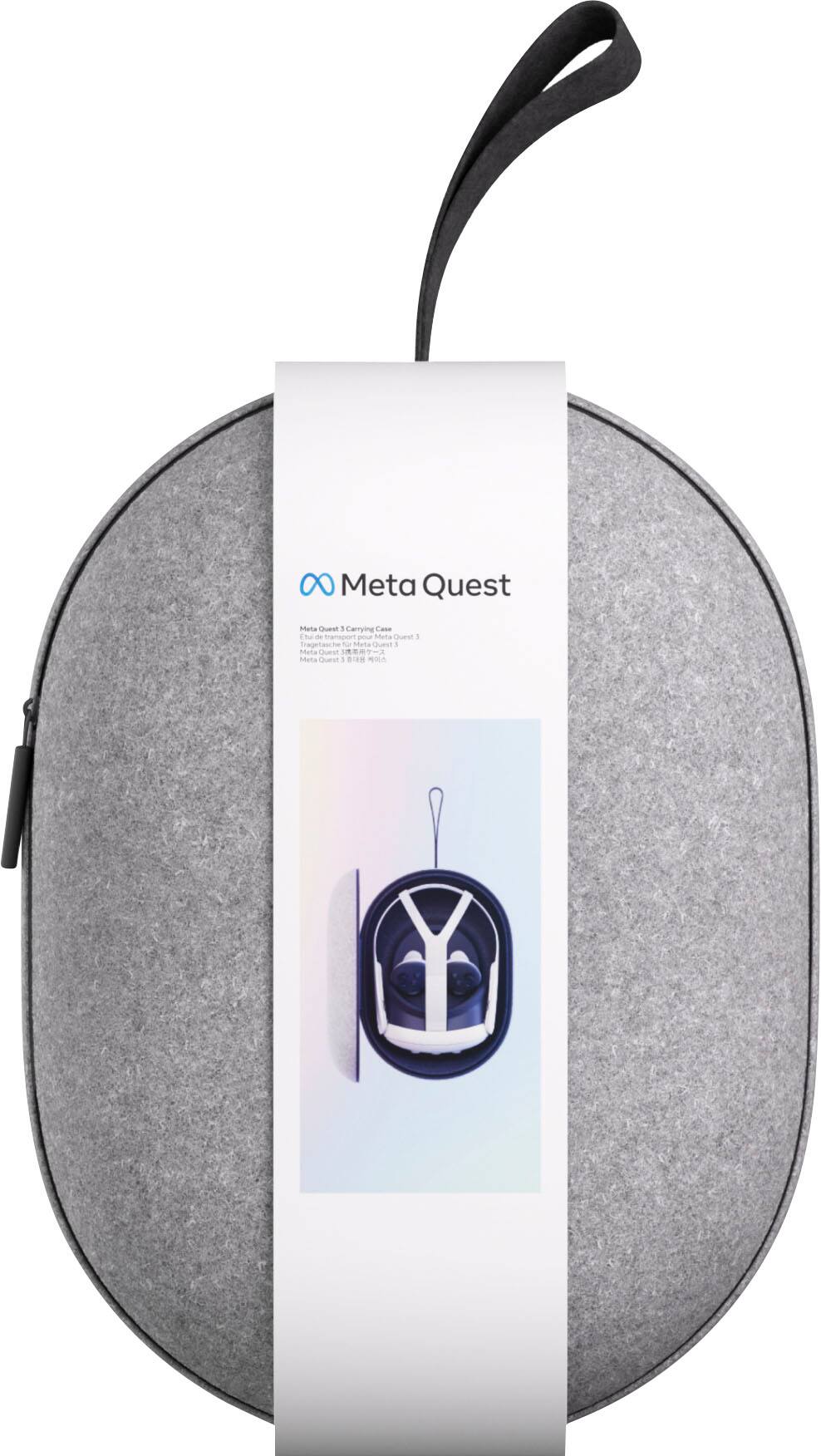 Alt View 11. Meta - Carrying Case for Quest 3 - Gray.