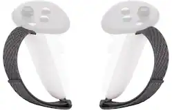 Quest Active Straps — Works with Meta Quest 3/3S — Works with Touch Plus Controllers - Gray - Front_Zoom