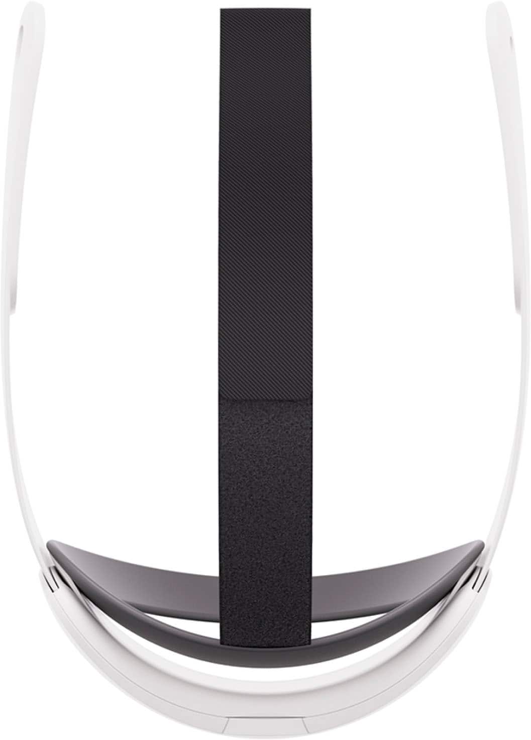 Angle. Meta - Quest 3 Elite Strap - Gray.